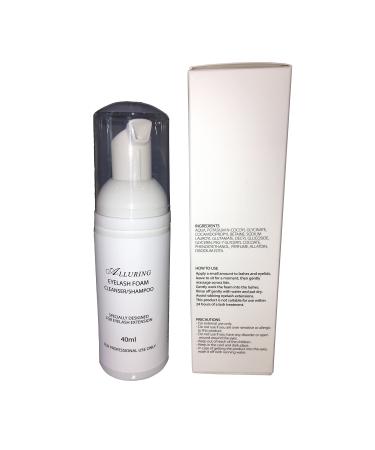Alluring Eyelash Foam Cleanser for Eyelash Extensions