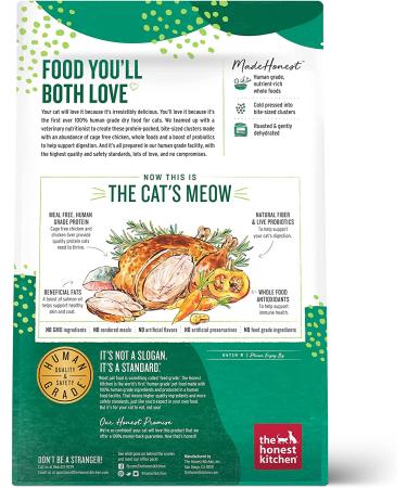 Whole Food Clusters Grain-Free Chicken Dry Cat Food 4lb - The Honest Kitchen - Buy Online on GoSupps.com