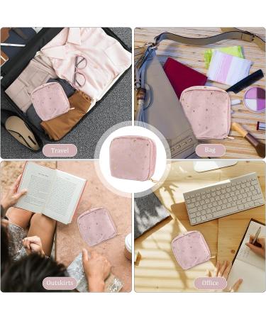 Vin Beauty Menstrual Cup Pouch & Pad Storage Bag - Portable Sanitary Napkin Organizer for Women & Teen Girls - Buy Online on GoSupps.com