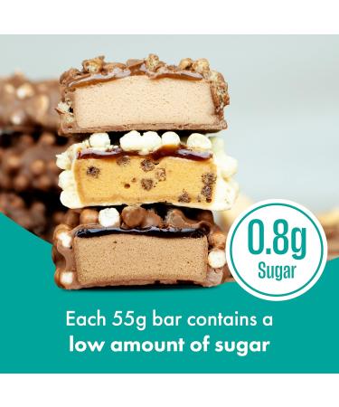 Fulfil Vitamin & Protein Bar 15X55G Dark Choc Salted Caramel - Buy Online on GoSupps.com