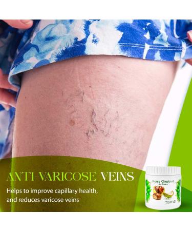 Buy Horse Chestnut Gel Cream for Legs - Soothing & Cooling Relief (500ml/16.9 Fl oz) | International Shipping Available - Buy Online on GoSupps.com