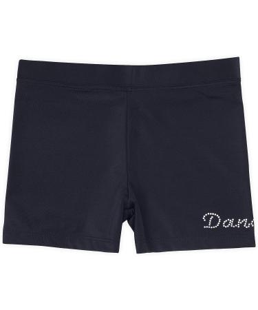 Lucky & Me Ella Girls Dance Shorts 3-Pack | Gymnastics & Dancewear | Multicolor | Size 7-8 Years | Black - Buy Online on GoSupps.com