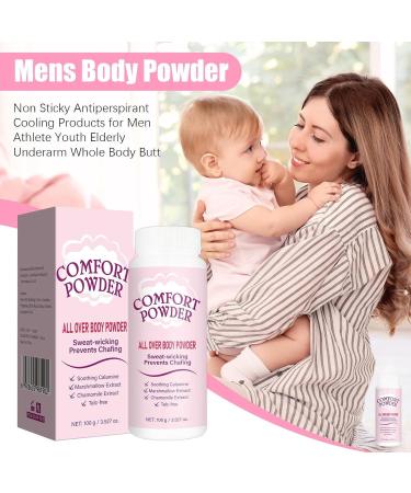 Poudre Anti-Transpiration 100g - Poudre Absorbante Anti-Transpiration | Produit Rafra chissant Anti-Sueur Pour Aissels Fesses Hommes Femmes - Buy Online on GoSupps.com