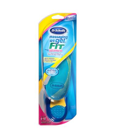 Dr. Scholl's Massaging Gel Fit Insoles for Women 1 pair 6-10
