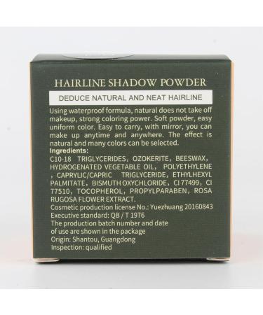 Hairline Powder for Women - Instant Gray Root Cover Up Stain-Proof & Windproof Brown 0.14 Oz - Compact Puff & Mirror Included - Buy Online on GoSupps.com