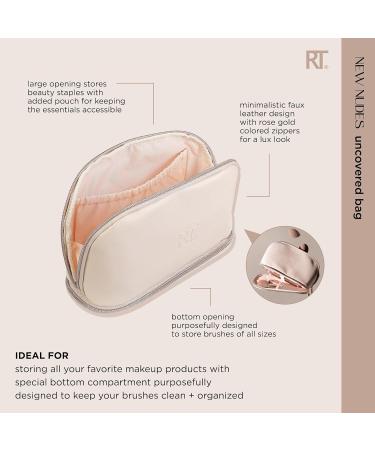 Real Techniques New Nudes Uncovered Bag Cosmetic Bag Travel Bag For Makeup Waterproof Design Toiletry Makeup & Brush Organizer 1 Count - Buy Online on GoSupps.com