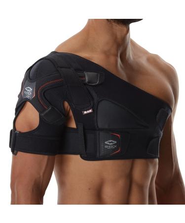 Shock Doctor Shoulder Support (Black, XX-Large) - Buy Online on GoSupps.com