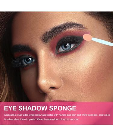 Healeved 200 Pcs Double Ended Eyeshadow Brush Cosmetic Tool Sponge Brush Sponge Eyeshadow Stick Double-sides Eye Brush Tipped Oval Makeup Tool Latex Sponge Eyeshadow Makeup Tool 6.5x1.3cmx2pcs Bluex2pcs - Buy Online on GoSupps.com