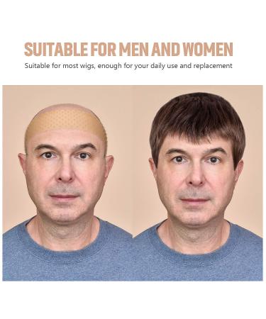 Adjustable Silicone Wig Headband - Non Slip Seamless Grip Band for Men and Women - Light Brown - 2 Pieces - Buy Online on GoSupps.com