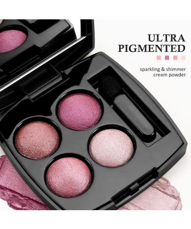 Boobeen Long Lasting Eyeshadow Palette | Ultra-Blendable Metallic & Shimmer Pigmented Nude Eye Shadow for Bold Makeup - 02 - Buy Online on GoSupps.com