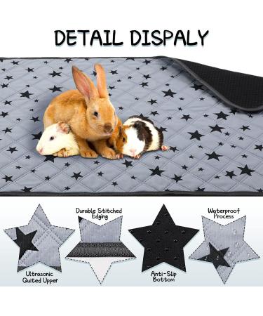 Namalu 4-Pack Reusable Training Pads for Dogs & Guinea Pigs - Absorbent Slipproof Star Pattern (70 x 105 cm) - Ideal for Pet Urine & Messes - Buy Online on GoSupps.com