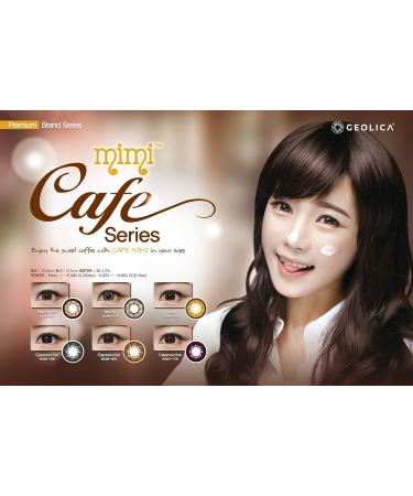 Buy Matlens Geolica Brown Geo Royal Cafe Colored Contact Lenses - Big Eyes Effect 5.75 Diopters 14.80mm - 2 Lentils + 1 Container - International Shipping - Buy Online on GoSupps.com