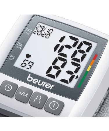 Beurer BC 30 Wrist Blood Pressure Monitor - Accurate Stylish and Portable | Buy Grey-White Online Worldwide - Buy Online on GoSupps.com