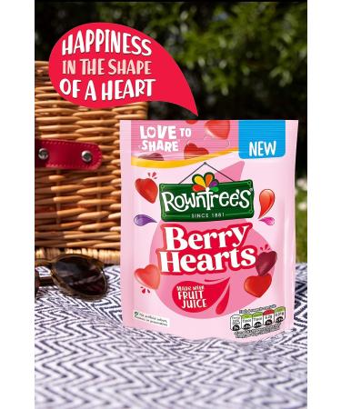 Nestl Rowntree s Berry Hearts 115g - Buy Online on GoSupps.com