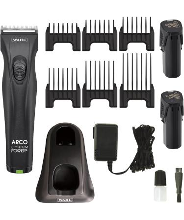 Wahl Canada Professional Lithium Arco Cordless Clipper (With 6 Guides Rotary Motor & 2 Battery Packs) 1 Count - #56457 - Buy Online on GoSupps.com
