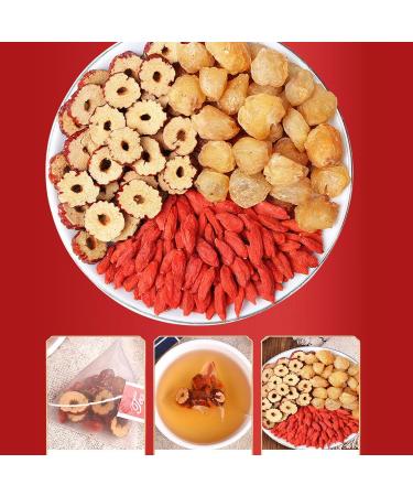 Red dates goji berries longan tea combination tea bag 10.58 ounces Red date longan goji berry tea Longan Jujube Wolfberry Fruit Tea - Buy Online on GoSupps.com