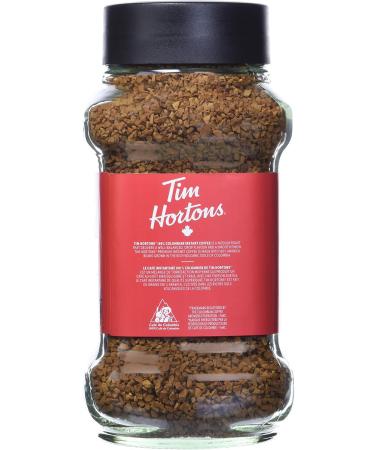 Tim Hortons Medium Roast Instant Coffee 100% Colombian 300g Jar & Hot Chocolate Beverage Mix Original 500g Can - Buy Online on GoSupps.com