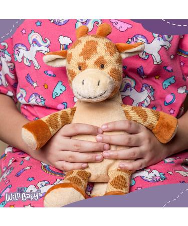 WILD BABY Giraffe Stuffed Animal - Microwavable Plush Pal with Lavender Scent for Babies and Kids - Buy Online on GoSupps.com