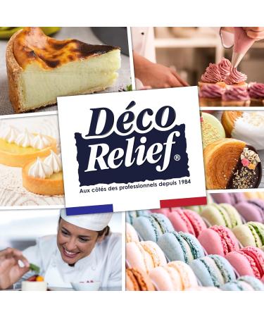 D co Relief - Colorant Alimentaire Rouge 20 g - Colorant Liposoluble en Poudre - Ingr dient Cuisine & P tisserie - Pour Cr mes au Beurre Chocolat P tes d Amande Ganaches - CH647 Rouge 50 g (Lot de 1) - Buy Online on GoSupps.com