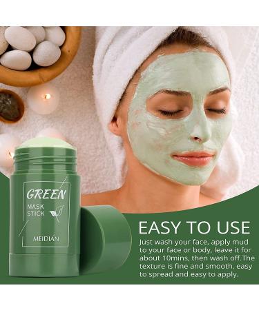 Green Tea Purifying Clay Stick Moisturizer for Oil Control & Deep Pore Cleanse - Beauty Shineverse (BS001) - Buy Online on GoSupps.com