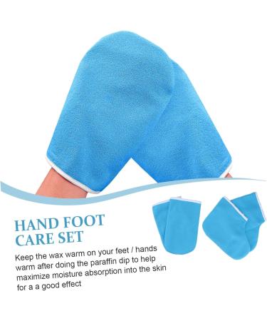 Moufles Et Couvre-pieds En Coton Pour Th rapie La Paraffine Taille Unique Isolation Thermique Bain De Cire Pour Soins Des Mains Et Pieds Spa Domicile - Buy Online on GoSupps.com
