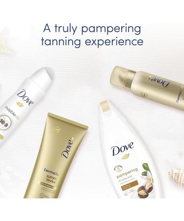 Dove Gradual Self-Tan with tan applicator mitt Ultimate Beauty Bag Gift Set perfect gifts for her 4 piece - Buy Online on GoSupps.com