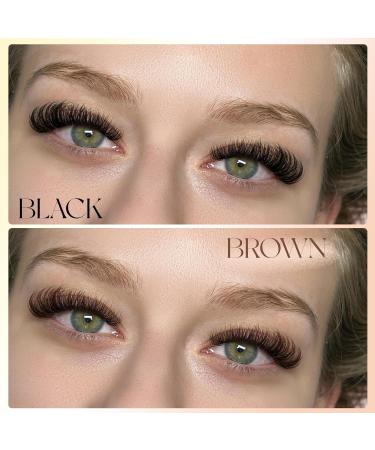 Buy Winifred Brown Lash Clusters - Fluffy Individual Lashes & Natural Eyelash Extensions 8-16mm - 30D+40D Wispy Mink Cluster Lashes for DIY Glam - Buy Online on GoSupps.com