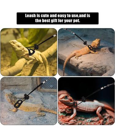 Reptile Hammock with Pet Leash Reptile Hammock Swing Hanging Bed Cotton Rope Weaving Lizard Swing Bed Swing Toy Reptile for Lizard Reptiles Birds Pets - Buy Online on GoSupps.com