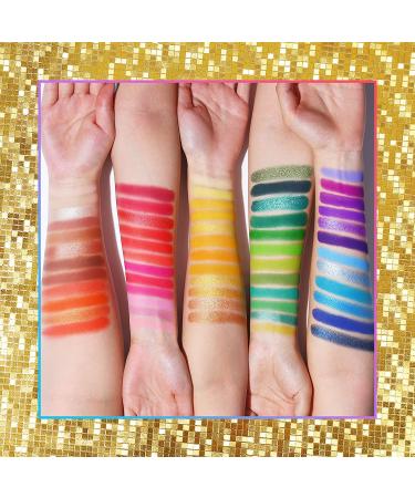 UCANBE 60-Color Eyeshadow Palette - Pro Matte, Shimmer, Metallic, Long-Lasting & Waterproof Rainbow Shades - Highly Pigmented Eye Shadow Set for Blendable Makeup Looks - Gift Kit Included - Buy Online on GoSupps.com