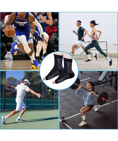 Got Fun 4 Couples Plantar Fasciitis Compression Ankle Bandage Socks - Men s & Women s Heel Spur Support - Buy Online on GoSupps.com