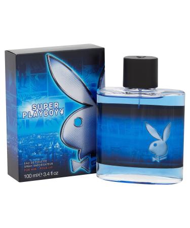Playboy Super EDT Spray for Men 3.4 Fluid Ounce - Buy Online on GoSupps.com