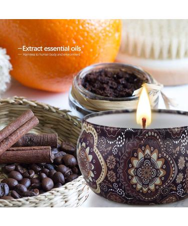 8 Pack Scented Candles for Women - Ideal for Home, Meditation, Yoga, and Gifts - Retro 2.5oz Set for Birthday, Mother's Day - Buy Online on GoSupps.com