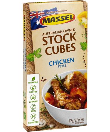 Massel Stock Cubes - Gluten-Free Chicken Style Broth -Â  105g Pack of 1 Soup Stock Chicken Style 105 g (Pack of 1) - Buy Online on GoSupps.com