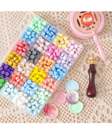 iteryou 1248 Pcs Wax Seal  Sealing Wax for Wax Stamp  Wax Stamp Seal for Wax Stamp  48 Colors Wax Seal Beads wax seal kit 4 - Buy Online on GoSupps.com
