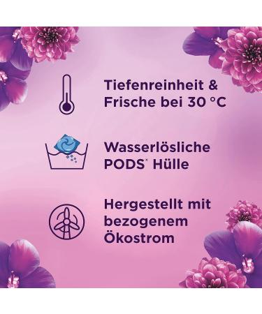 Lenor Color All-in-1 Pods - Amethyst Flower Dream | 104 Wash Loads | Hygienic Deep Cleaning & Long-Lasting Freshness - Buy Online on GoSupps.com