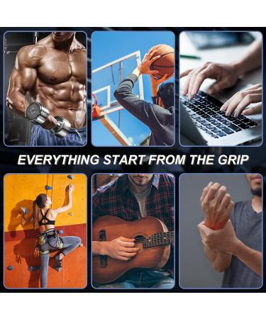 Hand Trainer | ECCOGREAT Stainless Steel Grip Strength Trainer | 3pcs Black | Enhance Forearm Strength and Grip Power - Buy Online on GoSupps.com