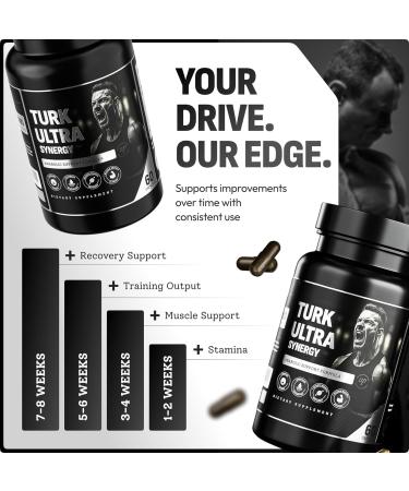 Turkesterone Supplement for Men with Tongkat Ali for Men 200:1 (60 Capsules) - Longjack Supplement 1% Eurycomanone - Apigenin-Ajuga Trukestanica Muscle Builder for Optimized Performance & Workout - Buy Online on GoSupps.com