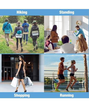 Plantar Fasciitis Relief Insoles - 2 Pairs Self-Adhesive Arch Support for Flat Feet - Pain Relief for Men & Women (Clear 5.7x2.2 inch - Buy Online on GoSupps.com