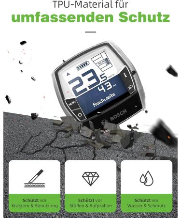 Petgill E-Bike Bosch Intuvia Display Protection | Water & Dustproof Shock & Scratch Resistant | Premium E-Bike Accessories - Buy Online on GoSupps.com