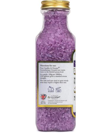 Candles And Dreams Hot tub Spa/Bath Aromatherapy Scents Crystals (Lavender) Vegan (500g) - Buy Online on GoSupps.com