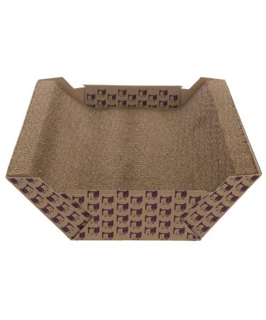 SmartyKat Super Scratcher Catnip-Infused Corrugated Cat Scratcher for Cats & Kittens, Stimulating, Promotes Nail Growth, Fun & Engaging Play - Multiple Styles One Size Super Scratcher Chaise