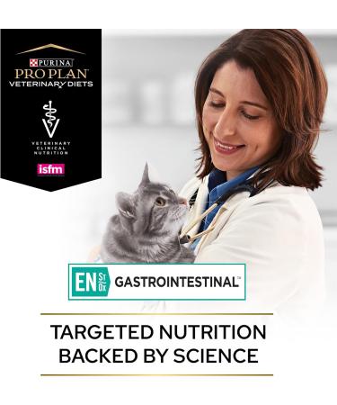 PRO PLAN VETERINARY DIETS EN Gastrointestinal Wet Cat Food Salmon 10 pack of 85g Chicken 212.5 g (Pack of 4) - Buy Online on GoSupps.com