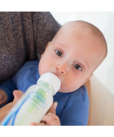 Dr. Brown's Natural Flow Anti-Colic Options+ Narrow Baby Bottles 8 oz/250 mL - Level 1 Slow Flow Nipple - 4 Pack - 0m+ - Clear - Buy Online on GoSupps.com
