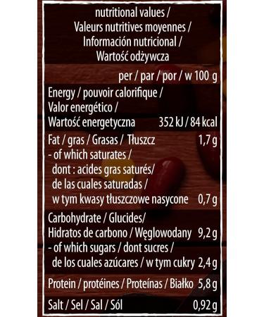 DREISTERN Chili con carne with beef and vegetables | ready meal | delicious chili in a recyclable tin | quality - Buy Online on GoSupps.com