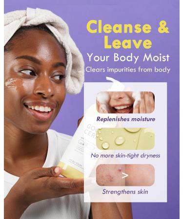 HOLIKA HOLIKA Good Cera ATO Relief Oil Wash | 5.41 fl oz Moisturizing Bath Oil & Body Wash with Fermented Ceramides | Hydrating Shower Gel for Sensitive Skin - Buy Online on GoSupps.com