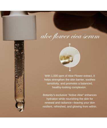 Aloe Flower Cica Serum 1.01 fl. oz. (30ml) Korean Calming Glow Serum Rapid Soothing & Moisturizing For Sensitive Skin - Buy Online on GoSupps.com