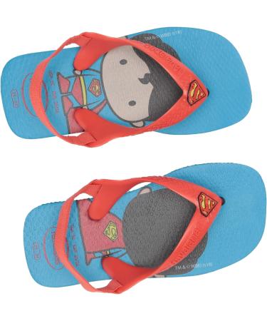 Havaianas Unisex Babies Heroes Walking Sandals 9C - Turquoise Strawberry - Buy Online on GoSupps.com