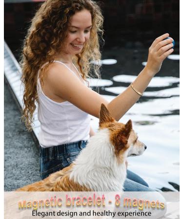 Buy 16.5 cm Three-Color Braided Copper Bracelets for Women - Pain Relief & Healing Magnetic Jewelry Gift - Buy Online on GoSupps.com