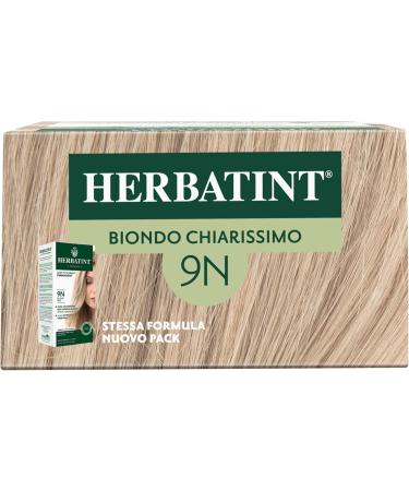  Herbatint Herbatint Permanent Hair Color Gel 9N Light Blonde - 170 ml | Ammonia-Free 100% Gray Coverage | For Sensitive Skin with 8 Natural Organic Extracts - Buy Online on GoSupps.com