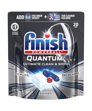 Finish Quantum Ultimate Clean & Shine Dishwasher Detergent Tablets